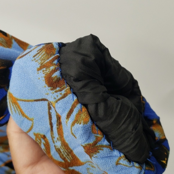 Alberto Makali | Blue base , Abstract Floral detailed blazer - small - Picture 5 of 10